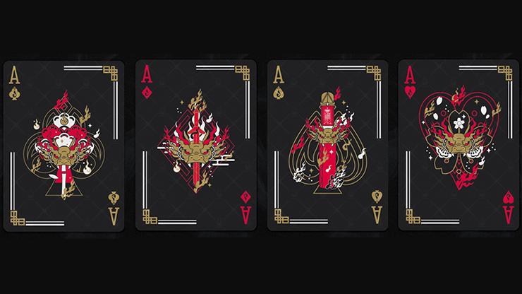 Midnight Geung Si Playing Cards
