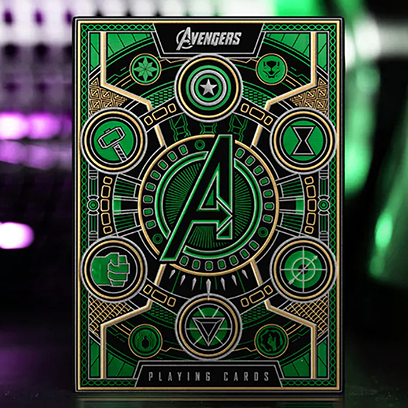 Avengers: Green Edition Playing Cards