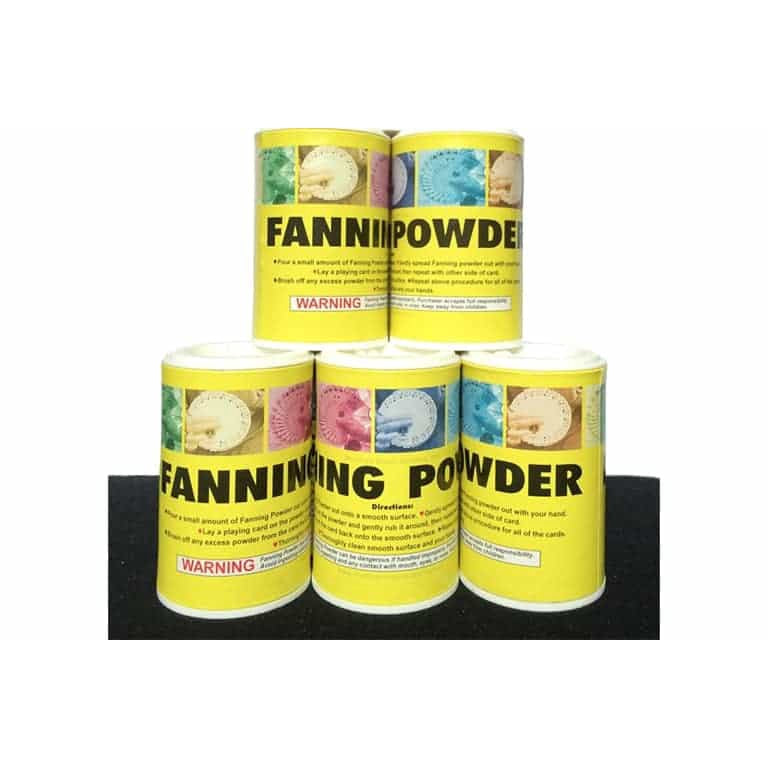 Fanning powder