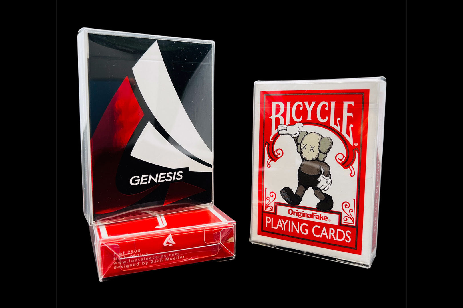 Clear Playing Cards Protector Case [10 Pieces] Cardvo