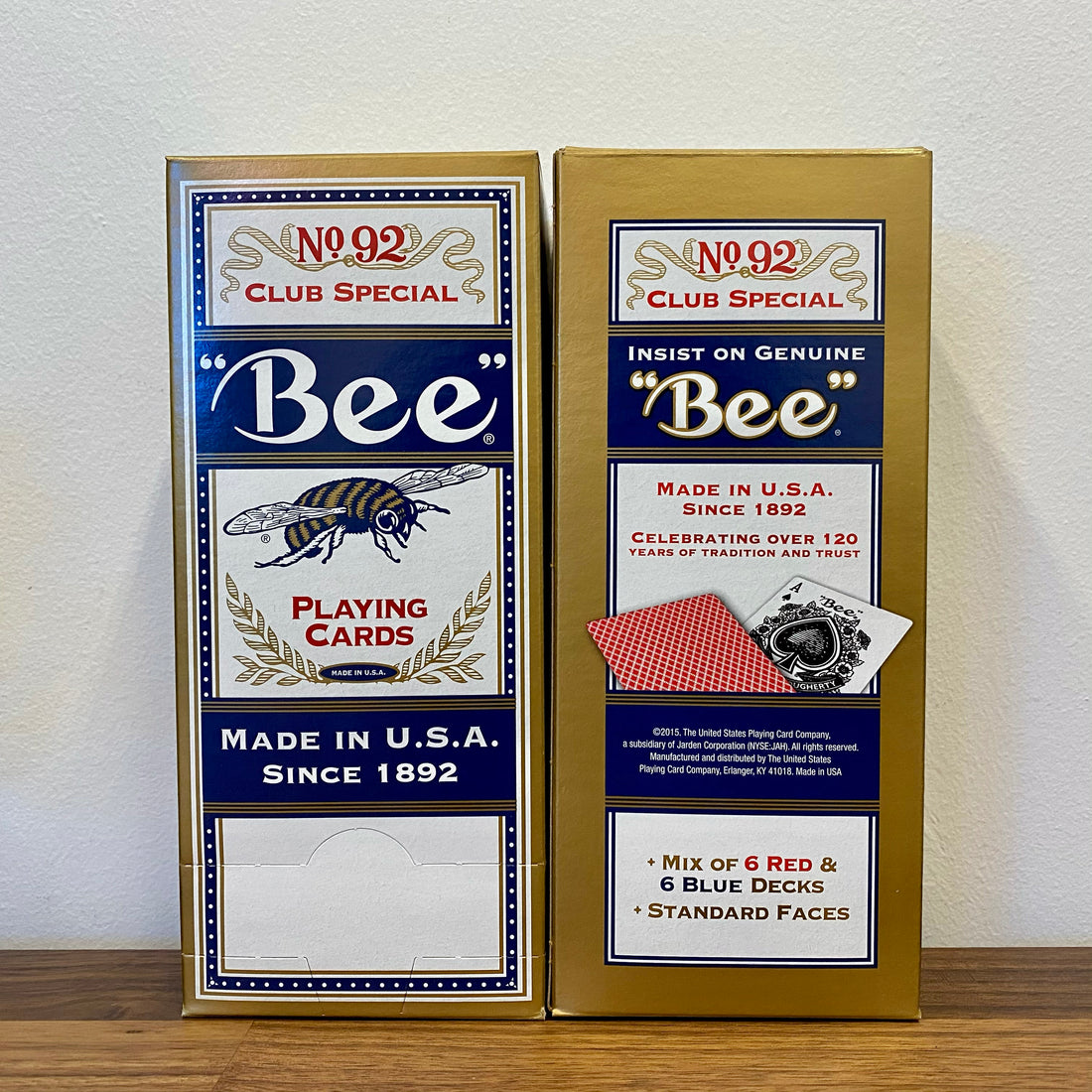 Golden Bee Casino Playing Cards