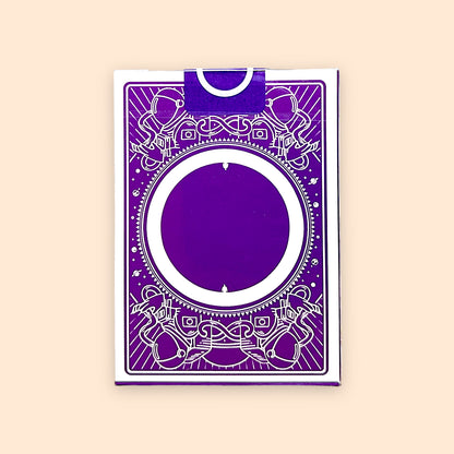 Orbit V3 Purple playing cards
