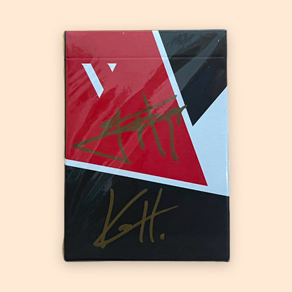 Signed Launch Virtuoso SS13 playing cards