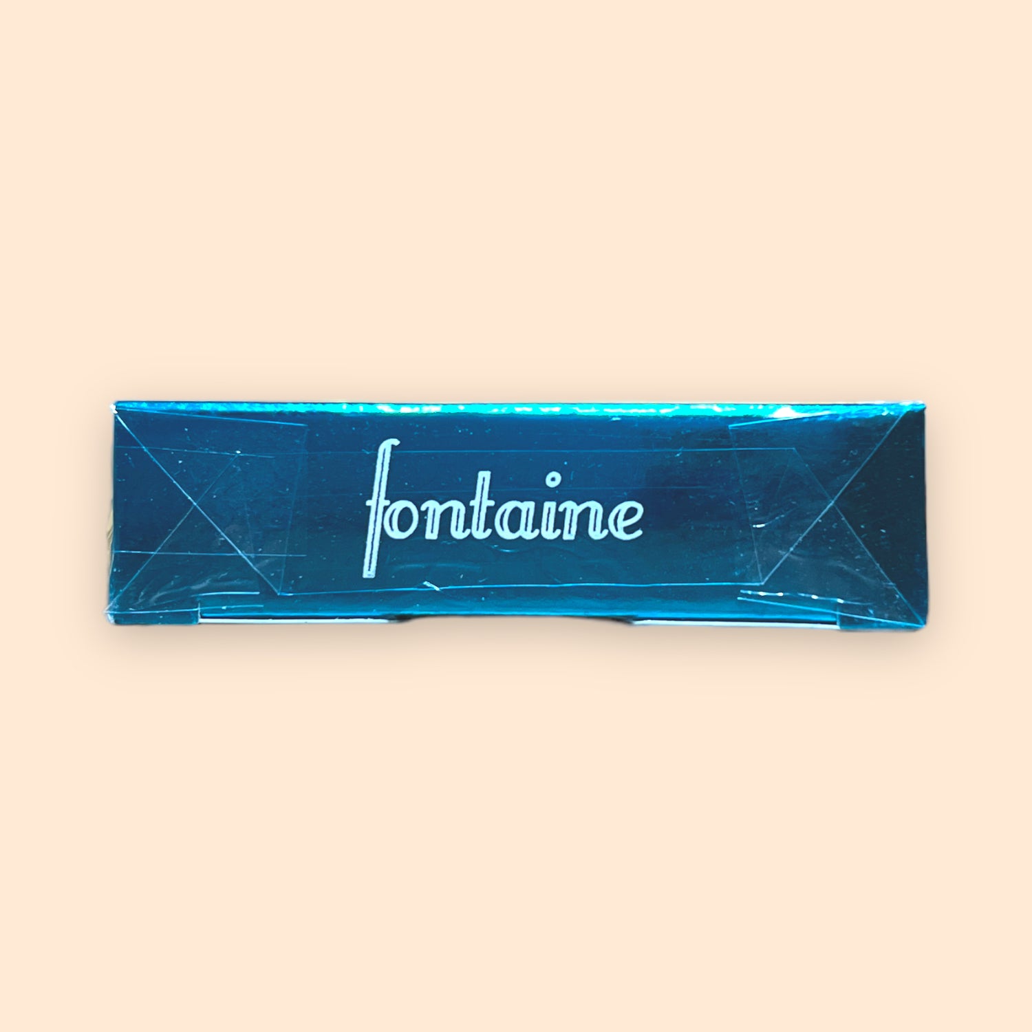 Fontaine Turquoise Foil playing cards