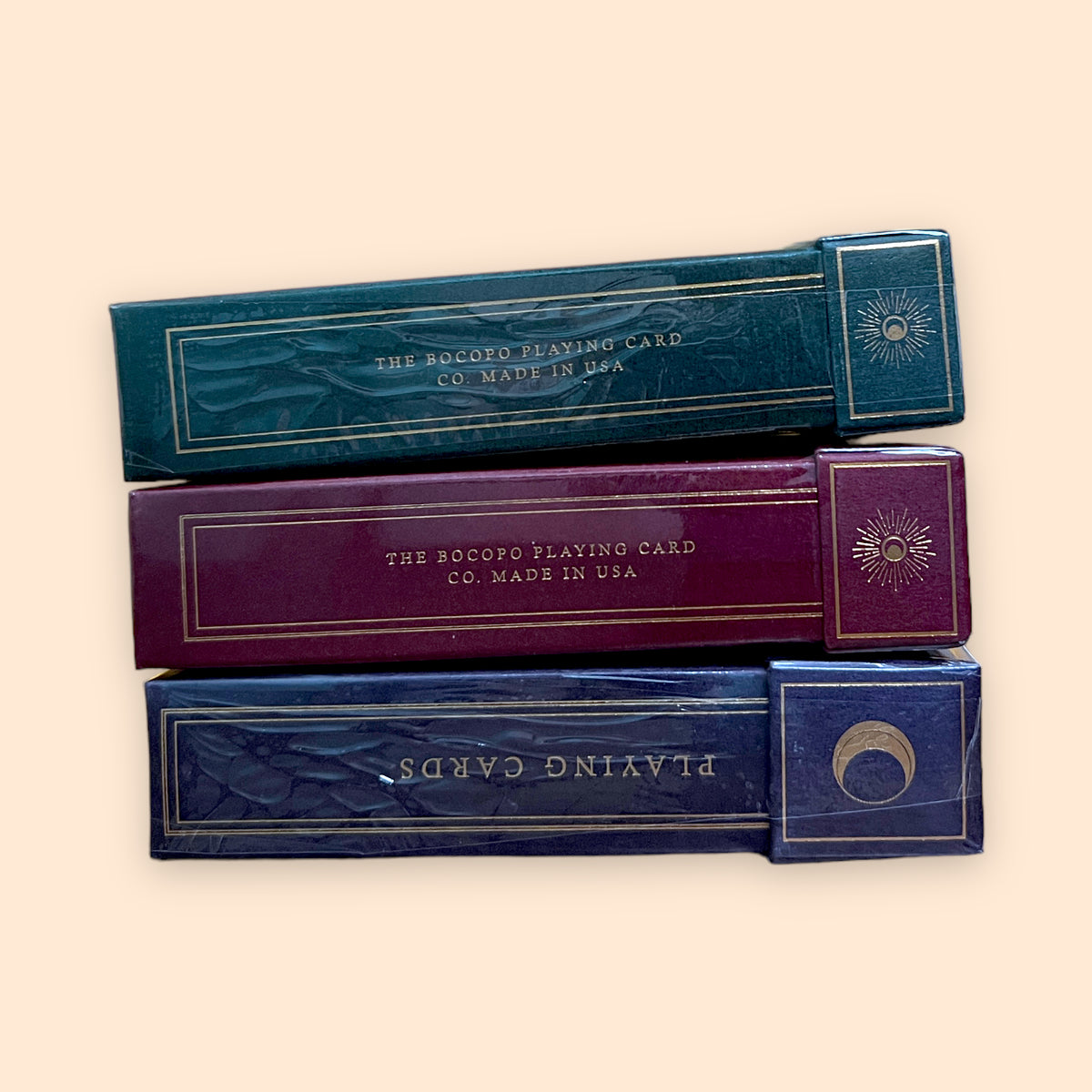 Violet Luna Moon + Helius Sun + Esther Star Standard + Deluxe Playing Cards Set