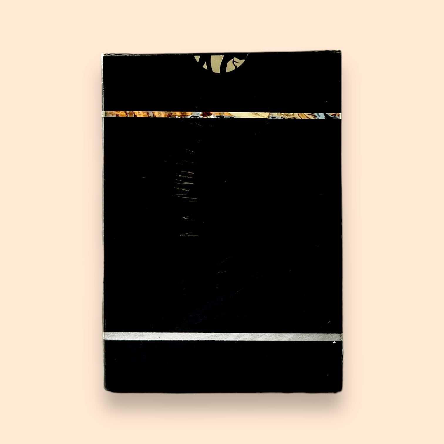 Prototype Butterfly Playing Cards Black &amp; Silver