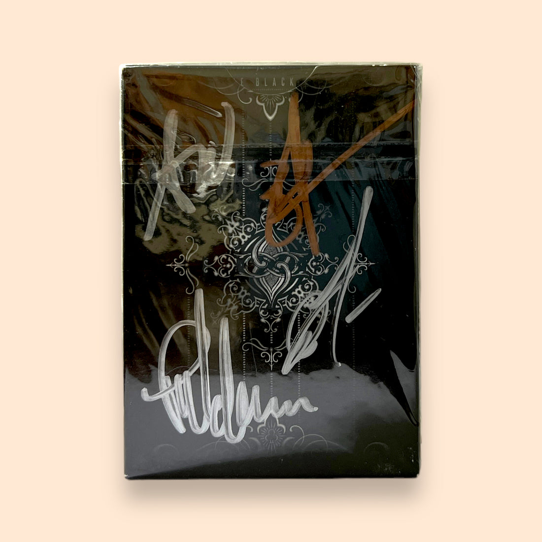 Black Artifice Playing Cards Signed by Ellusionist Team