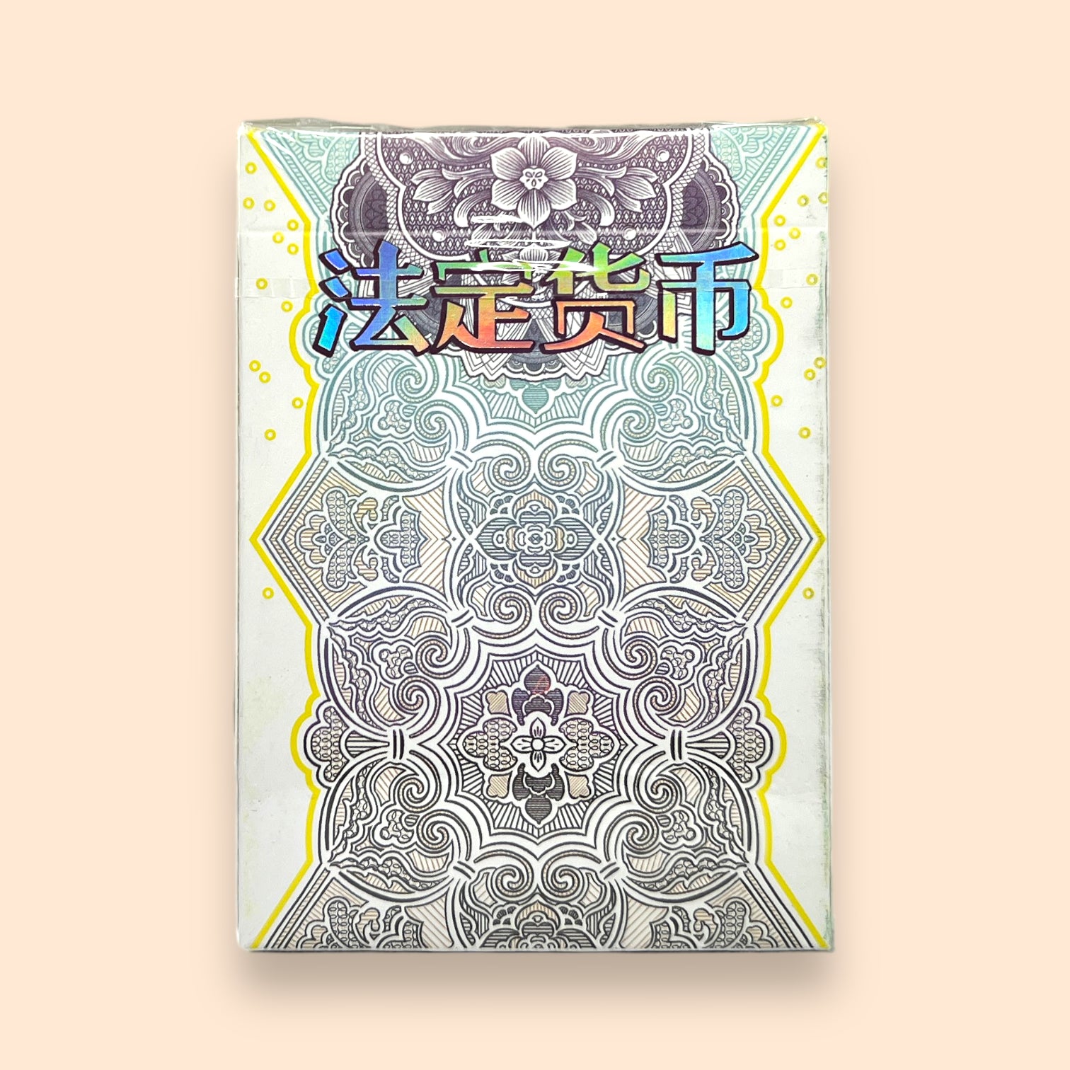 Legal Tender Chines Notes Playing Cards