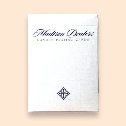 Blue Madison Dealers Playing Cards