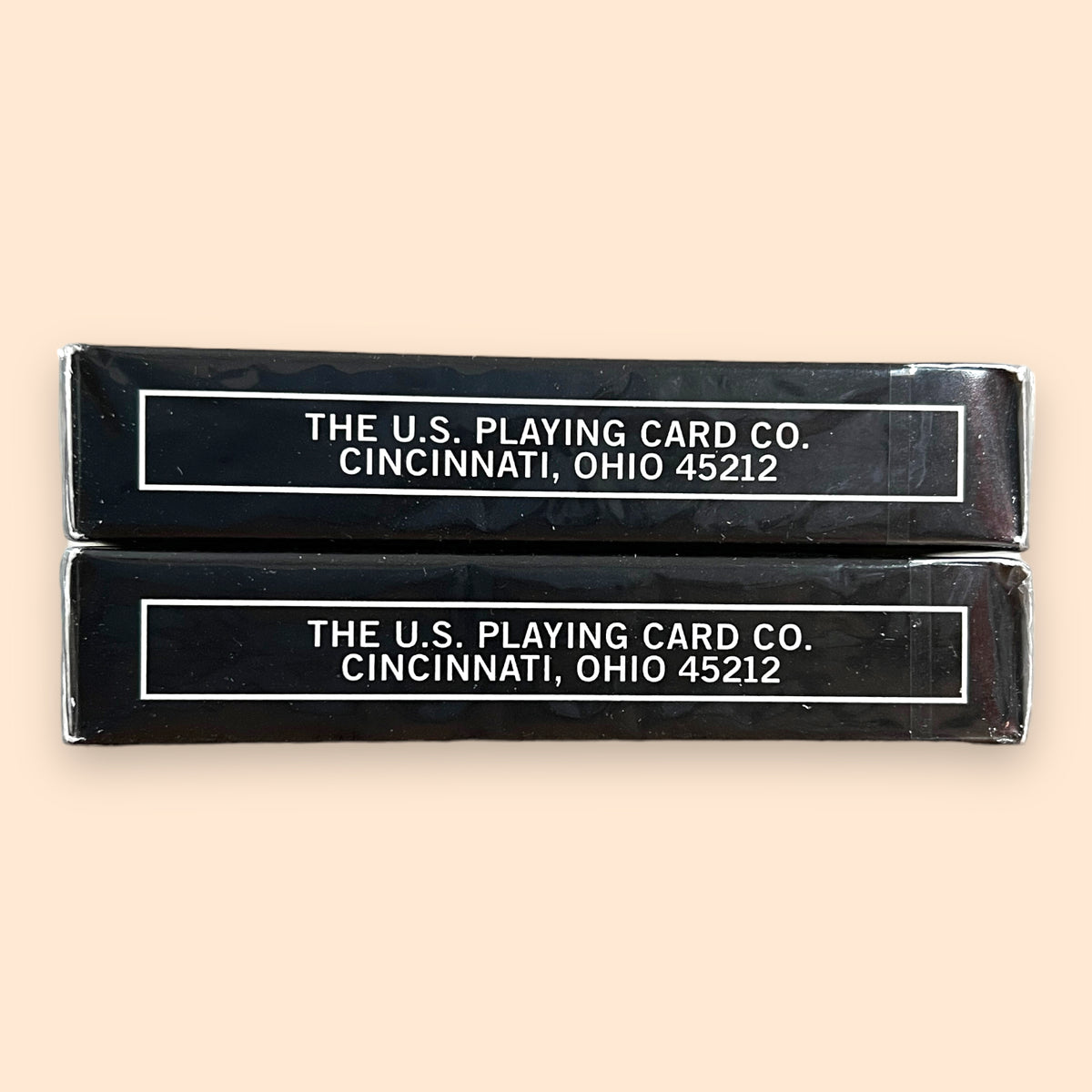 Bicycle Black Tigers White + Red Pips Playing Cards [1st Edition]