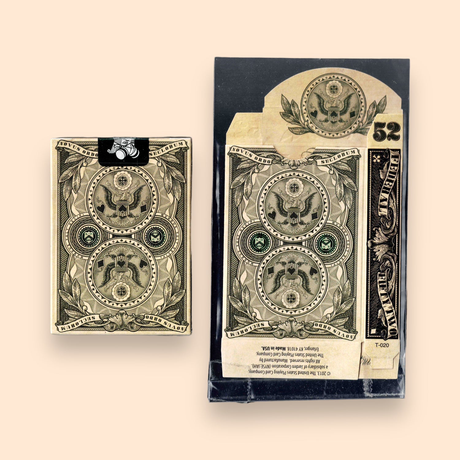 Bicycle Federal 52 Playing Cards + Flat Tuck