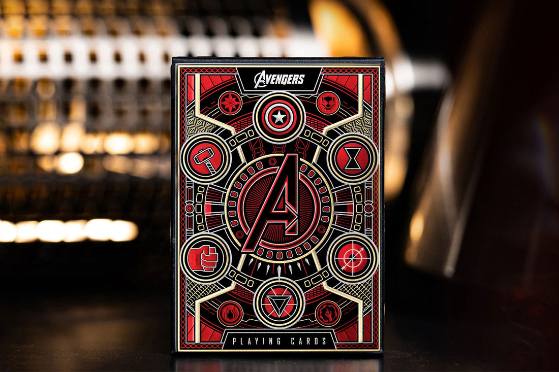 Avengers: Red Edition Playing Cards