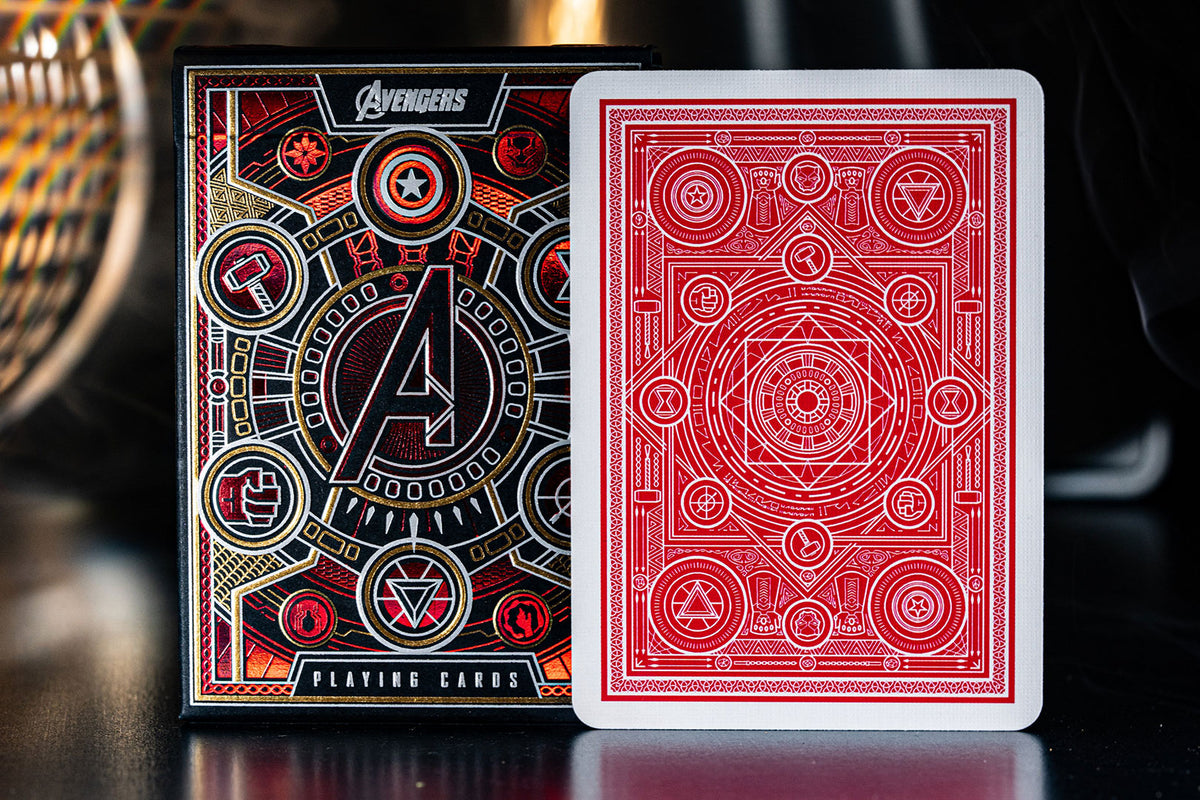 Avengers Playing Cards Infinity Saga Collection [Purple/Red/Green/Blue]