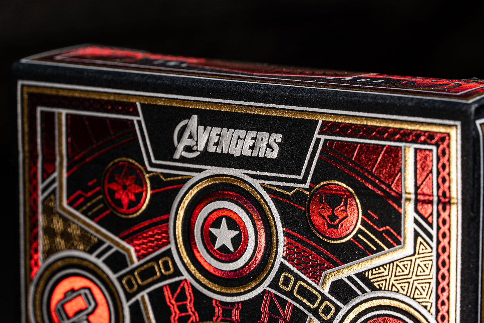 Avengers: Red Edition Playing Cards