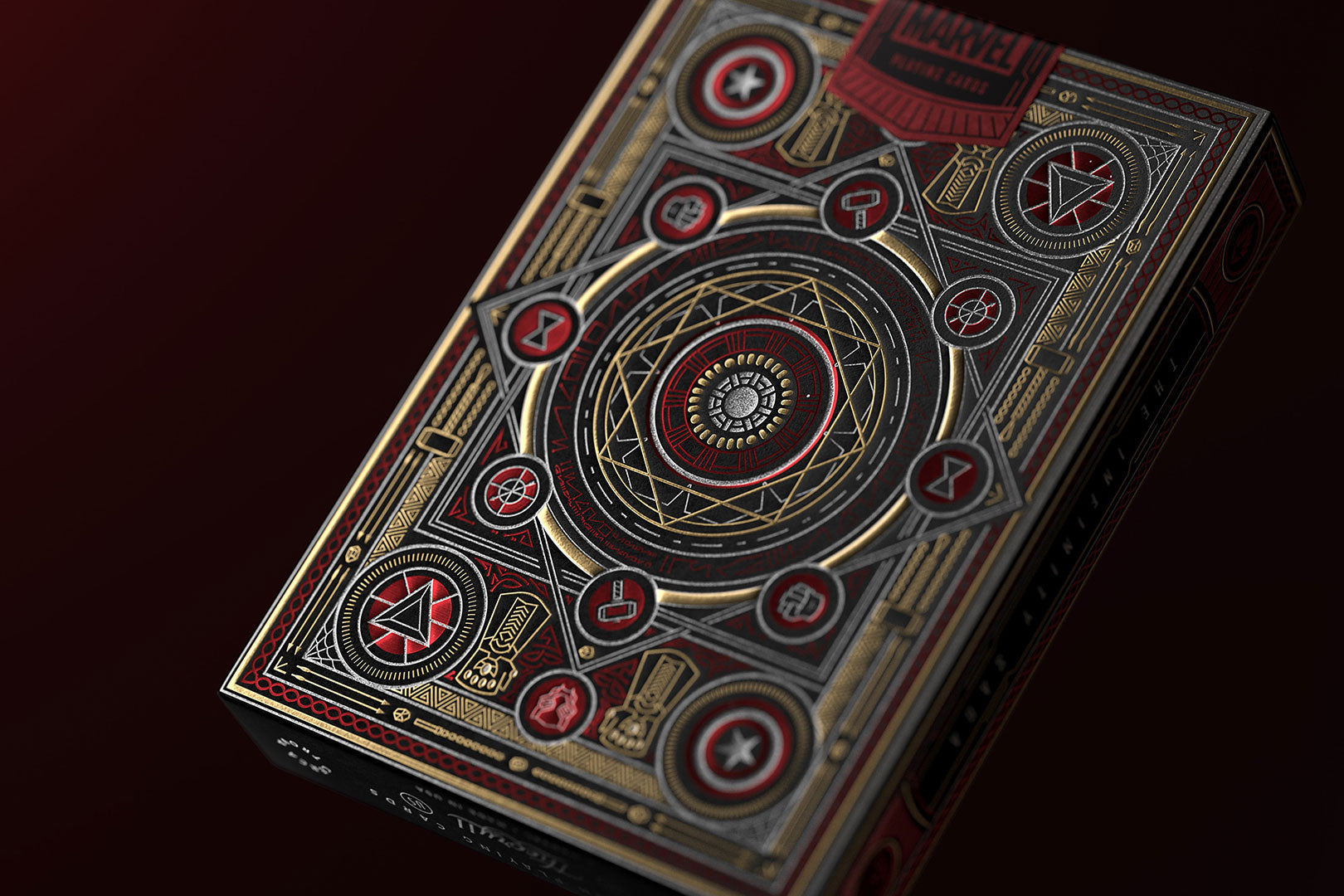 Avengers: Red Edition Playing Cards