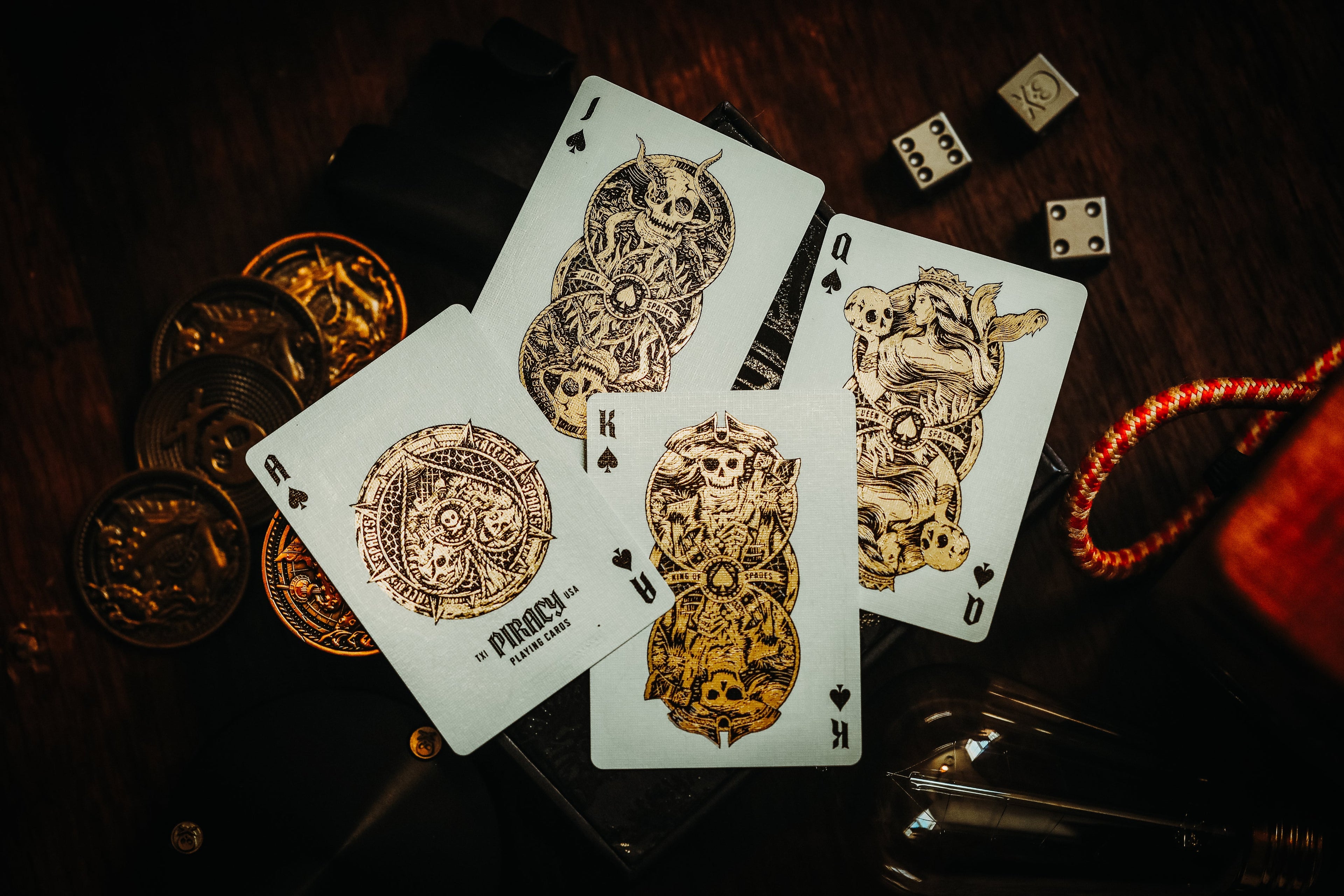 Piracy Playing Cards by Peter McKinnon