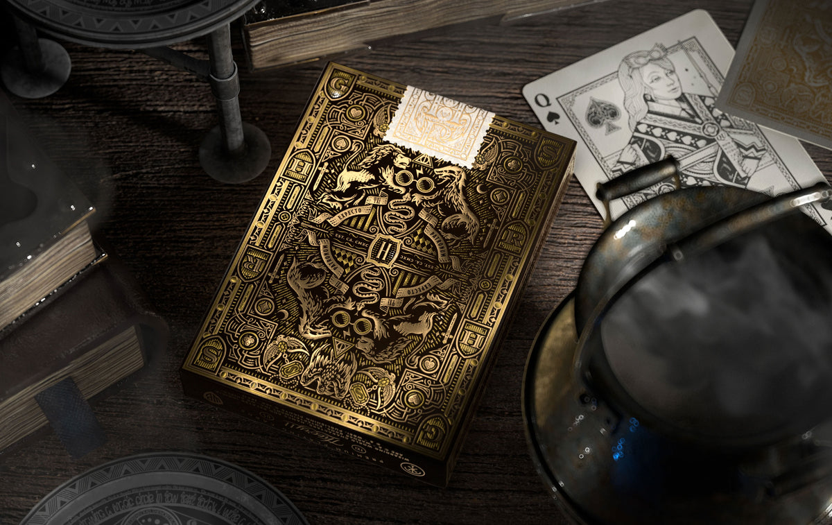Harry Potter Playing Cards Official Wizarding World Poker Deck by Theory 11 [Made in USA]