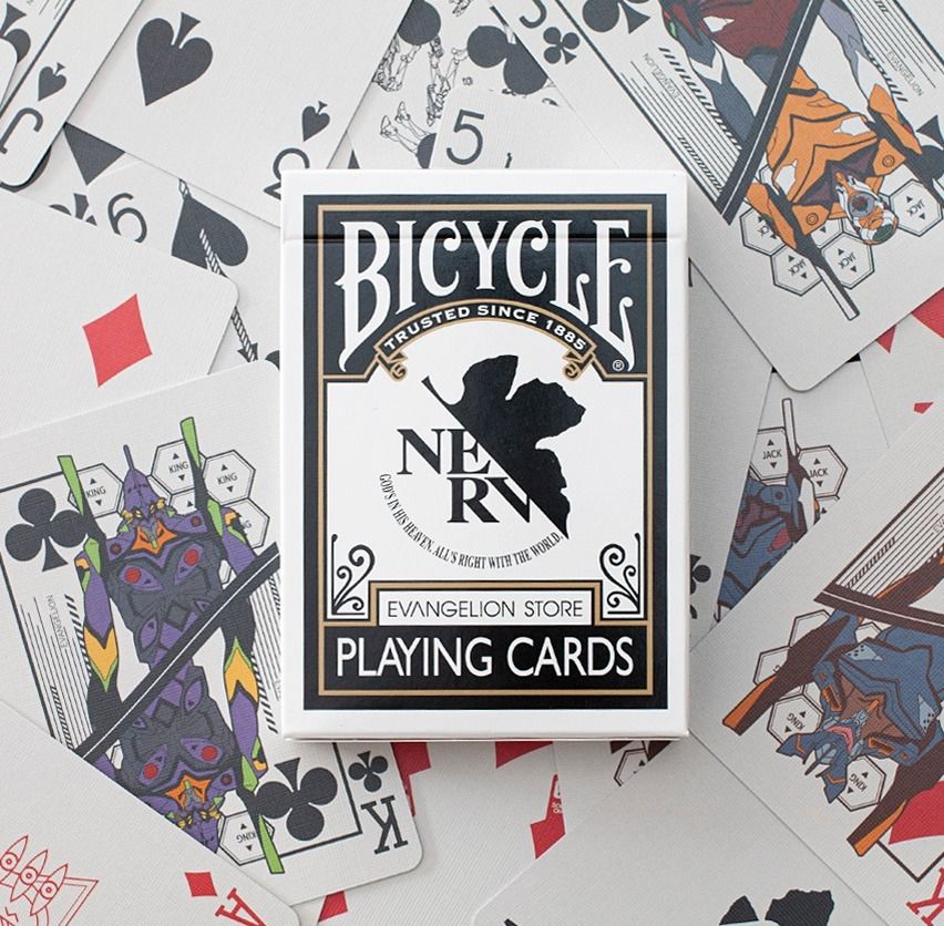 Bicycle Evangelion Store Playing Cards