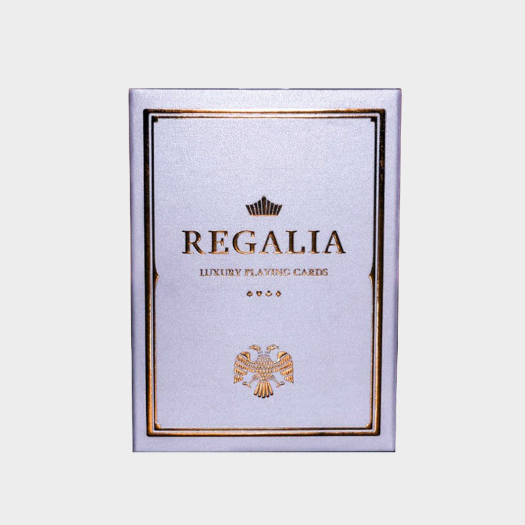 Regalia White Playing Cards by Shin Lim